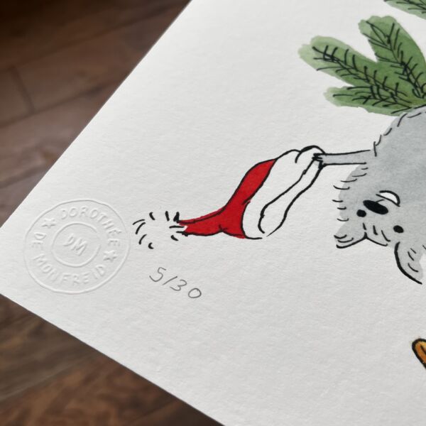 The doggies / Christmas tree - Image 2