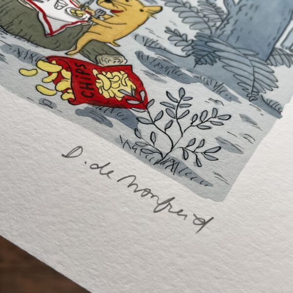 The doggies / Picnic in the forest - Image 2