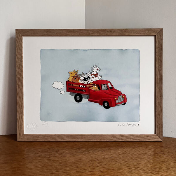 The doggies / The truck