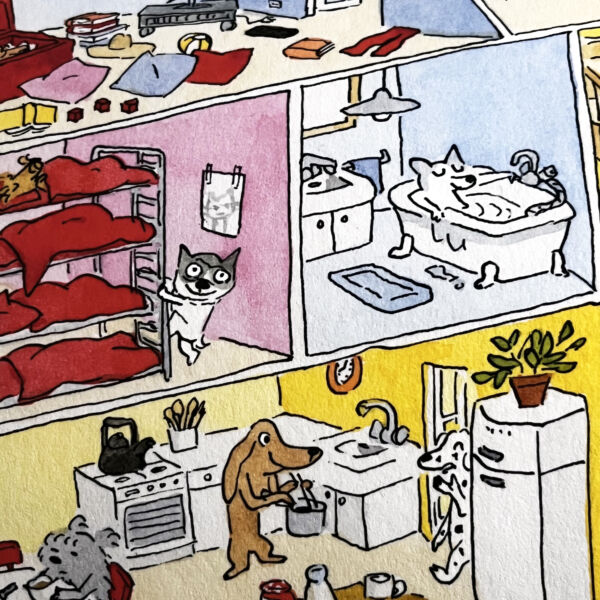 Les toutous / La maison – Image 1