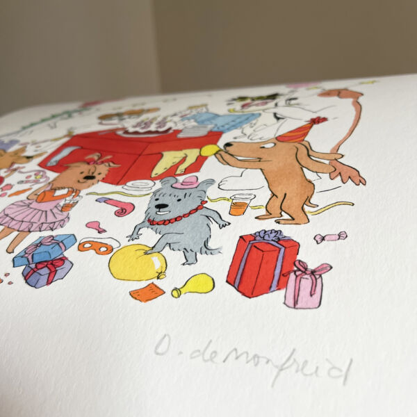 The doggies / A birthday - Image 3
