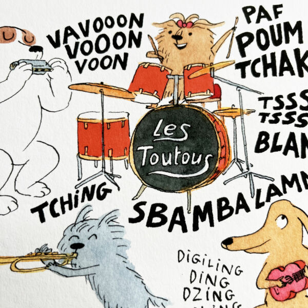 Les toutous / La musique – Image 1