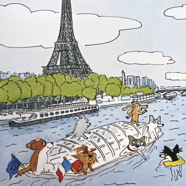 The doggies / Boat trip in Paris - Image 1