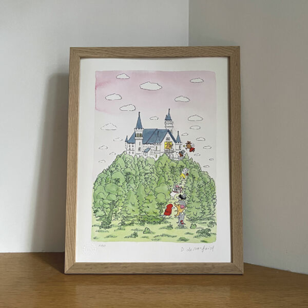 The doggies / Fairy tales castel