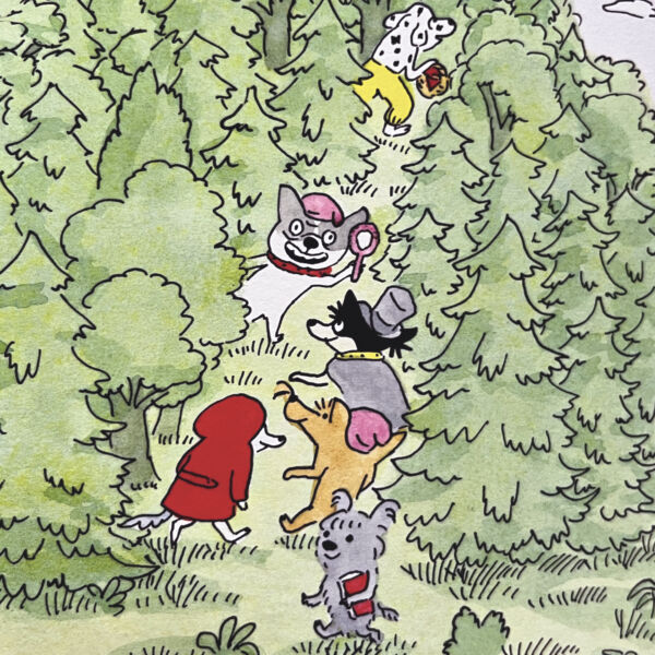 Les toutous / Le château des contes – Image 1