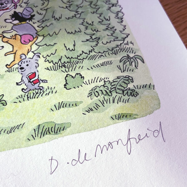 The doggies / Fairy tales castel - Image 3