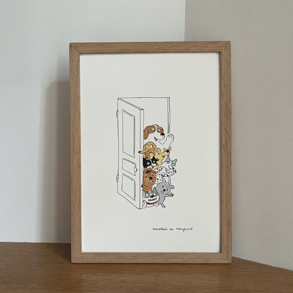 Les toutous / Derrière la porte