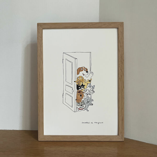 Les toutous / Derrière la porte