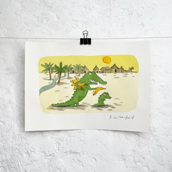 Le crocodile / Tu veux une banane ? (original)