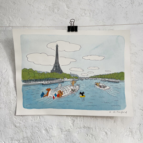 Les Toutous / En bateau à Paris (original)
