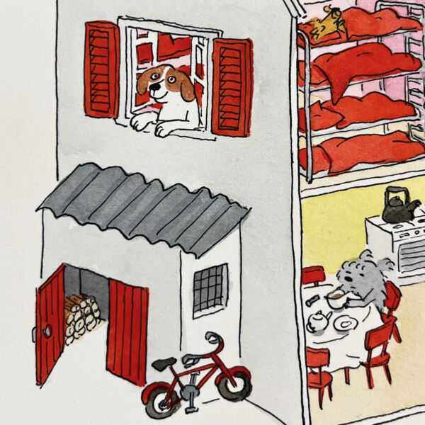 Les Toutous / La maison (original) – Image 2