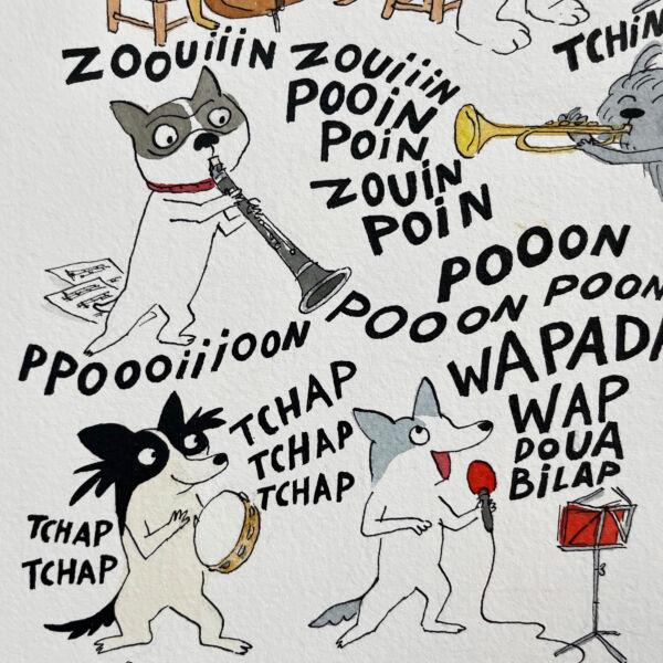Les Toutous / La musique (original) – Image 2
