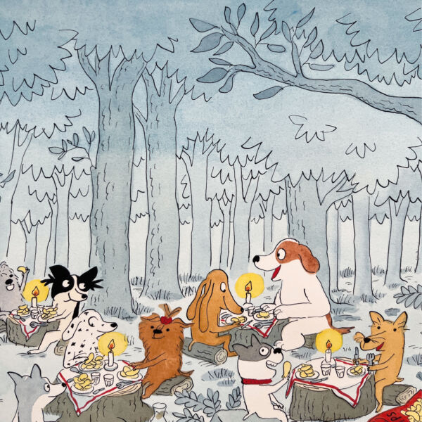 Les Toutous / Le resto (original) – Image 1